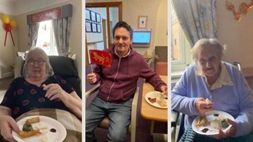 Grimsby care home Residents celebrate Chinese New Year